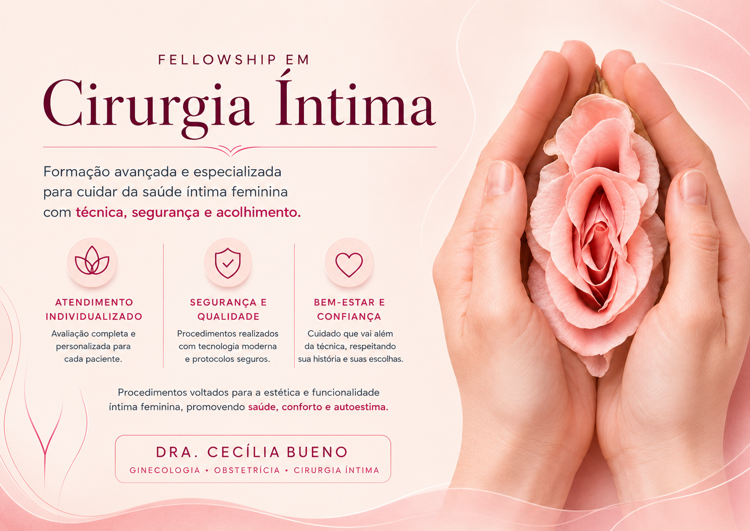 Fellowship em Cirurgia Íntima — Dra. Cecília Bueno